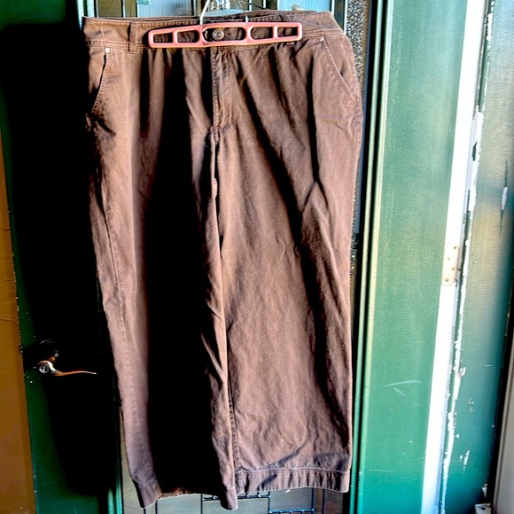 Brown wide leg pants sz18 - Picture 1 of 3